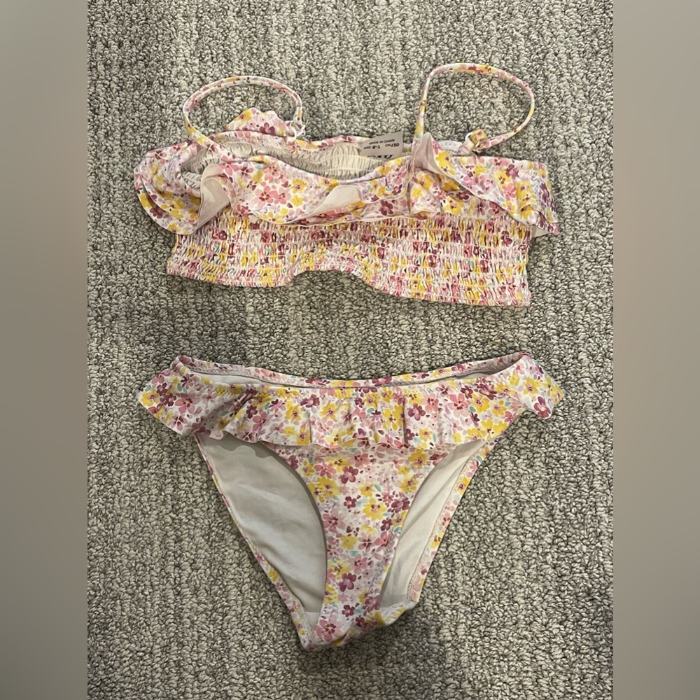 Zara Girls Swimsuit Bikini 6/7